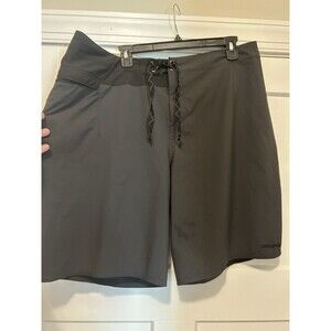Patagonia Board Shorts Mens Size 38 Gray Grey Light & Variable Beach Surf Swim